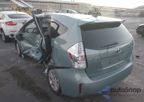 2014 Toyota Prius V Three из США, поврежденный, VIN JTDZN3EU1E3323596